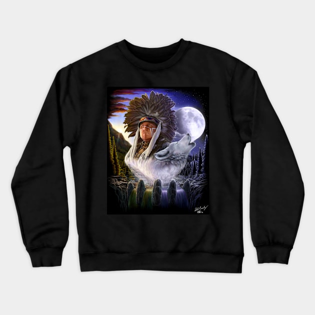 The Creator's Hand Crewneck Sweatshirt by DaleCrossley